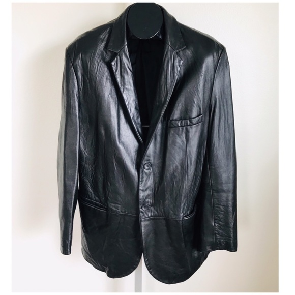 Other - Male Black Leather Jacket